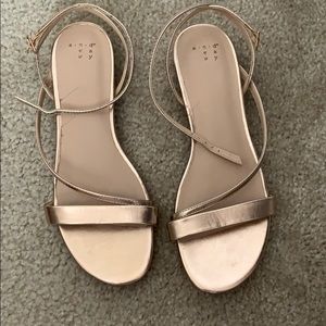 A New Day Rose Gold Sandals